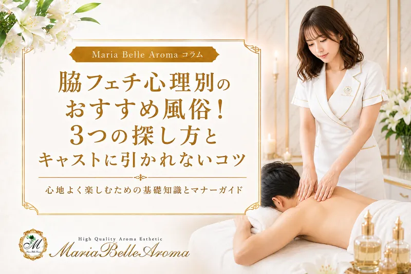 脇フェチ心理別のおすすめ風俗！3つの探し方とキャストに引かれないコツ